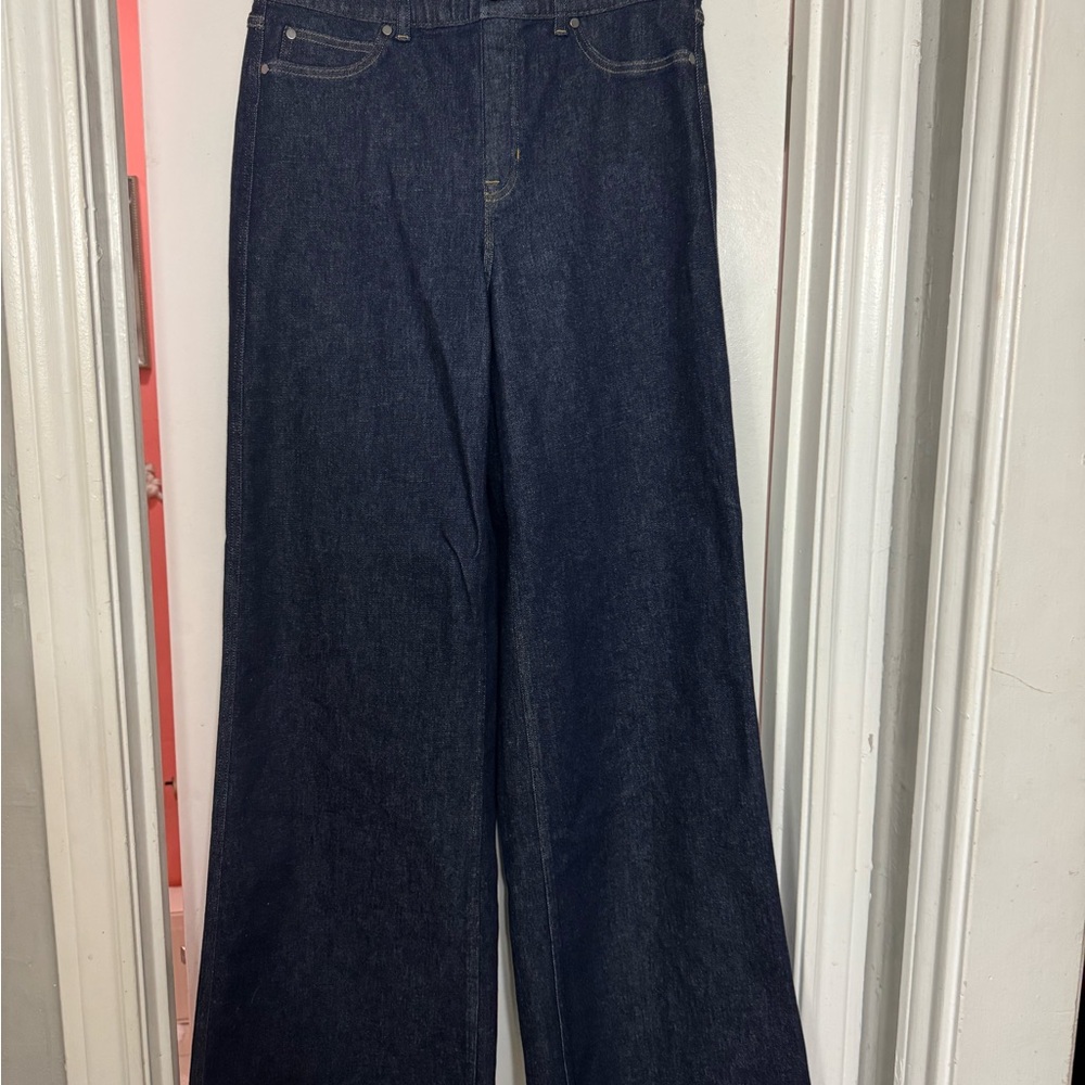 SPANX EveryWear Wide Leg Jeans - L Tall